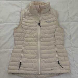 Columbia Women's Beige Insulated Vest